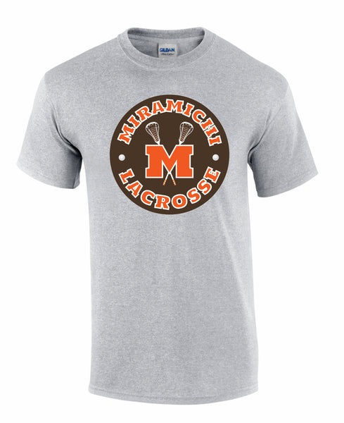 Miramichi Lacrosse T Shirt - Sport Grey
